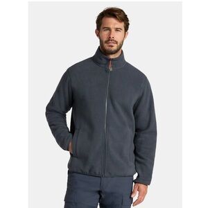 MEN’S FLEECE ZIP-FRONT JACKET